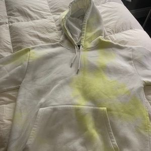 Yellow Tie Dye Sweatshirt